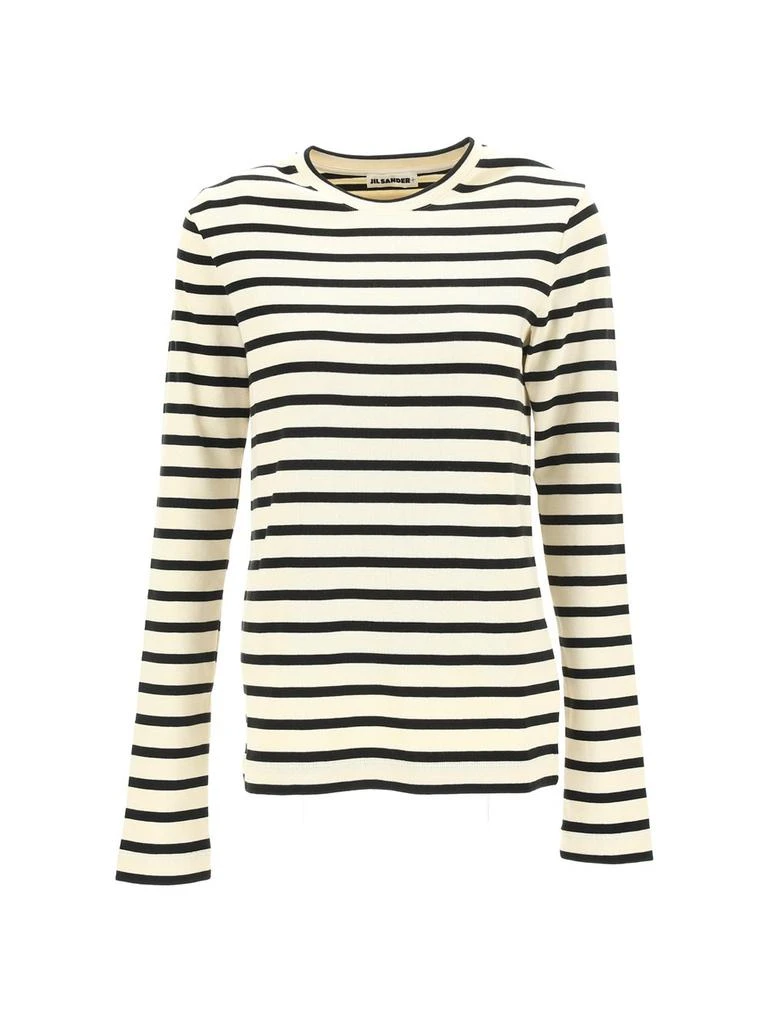 Jil Sander Jil Sander+ Striped Long-Sleeved T-Shirt 1