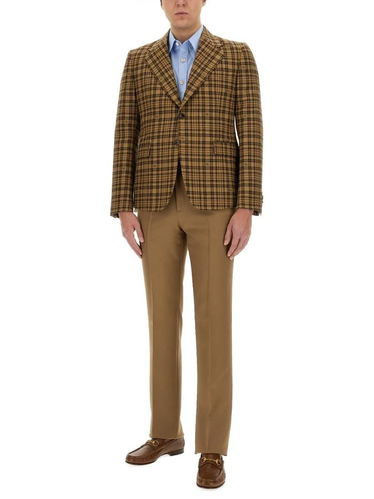 Gucci Gucci Checkered Button-Up Jacket 3