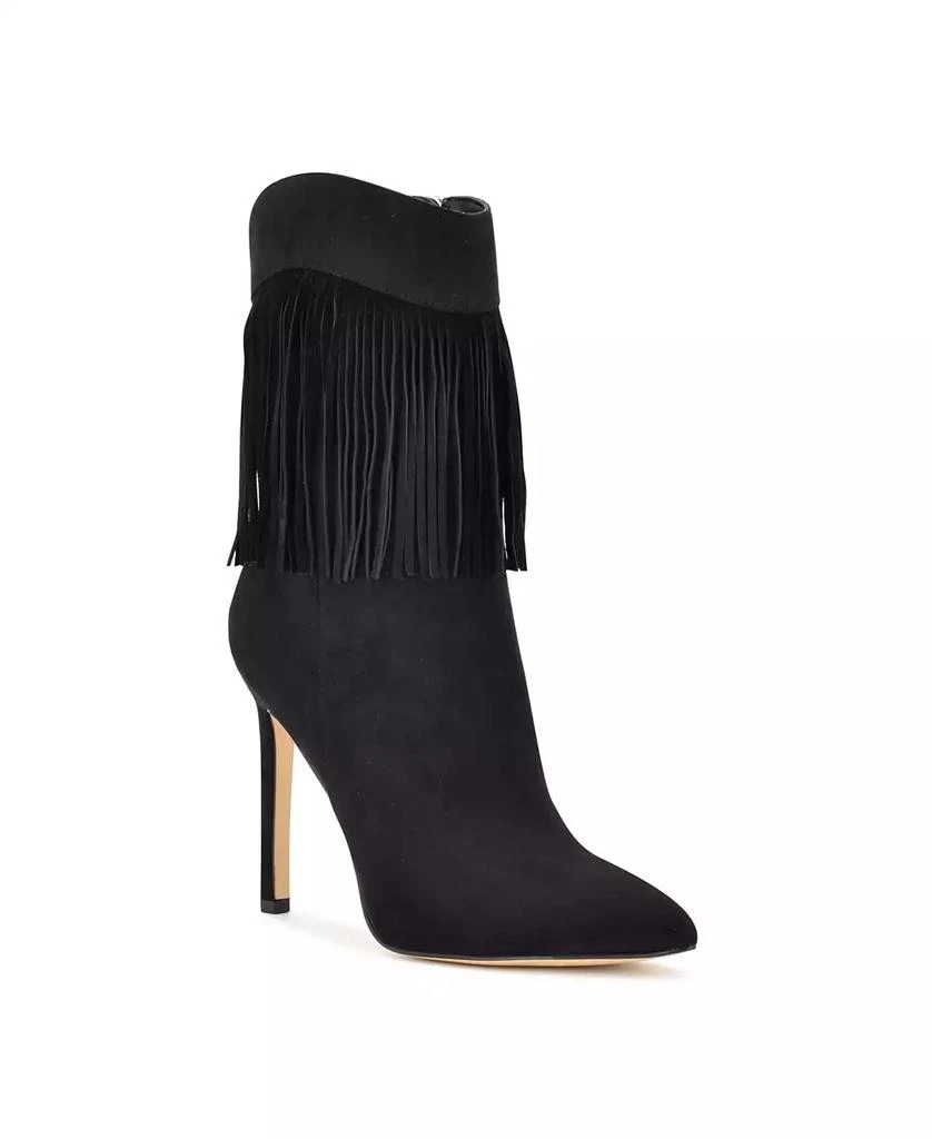 Nine West Women's Tries Heeled Cowboy Booties 1