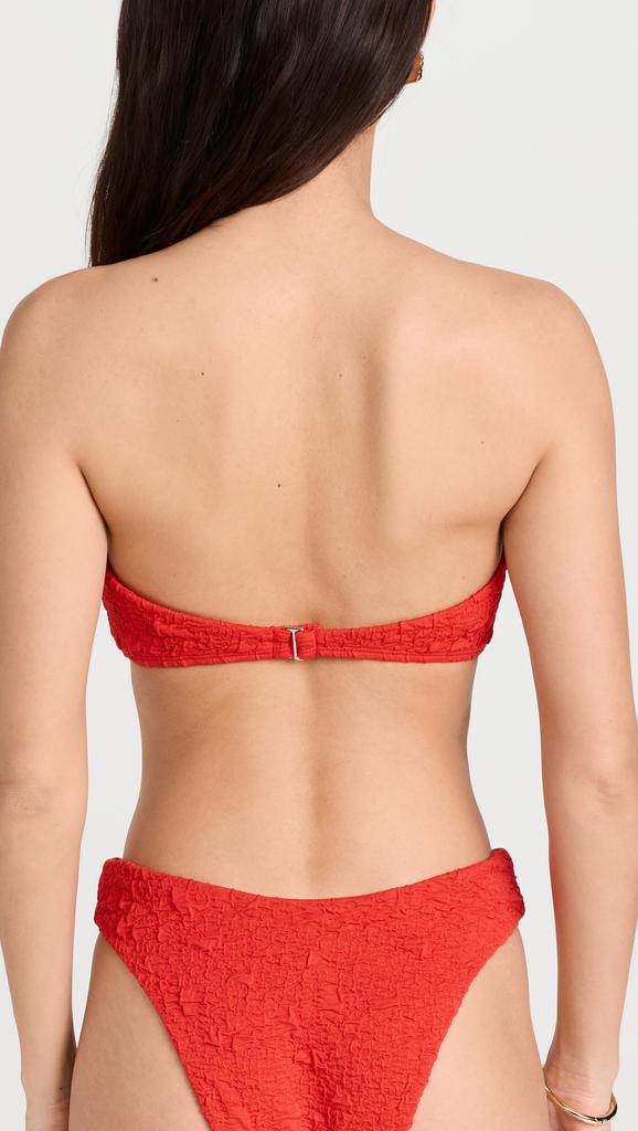 Mara Hoffman Cruz Bikini Top