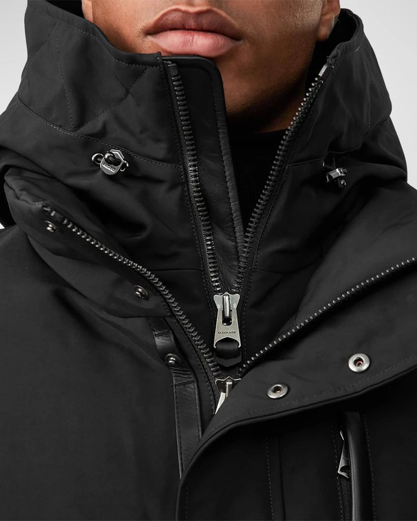 Mackage Men
s Dixon Down Bomber Jacket with Hooded Bib 7