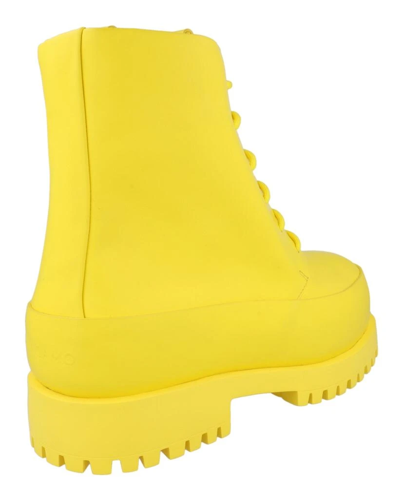 Salvatore Ferragamo Fede Leather Combat Boots 3