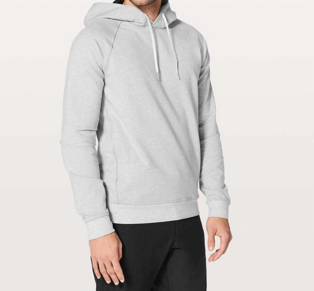 Lululemon City Sweat Pullover Hoodie In Heather Grey 1