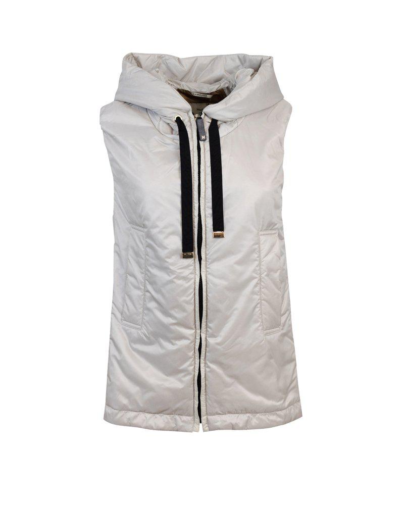 Max Mara The Cube Max Mara The Cube Zip-Up Drawstring Gilet