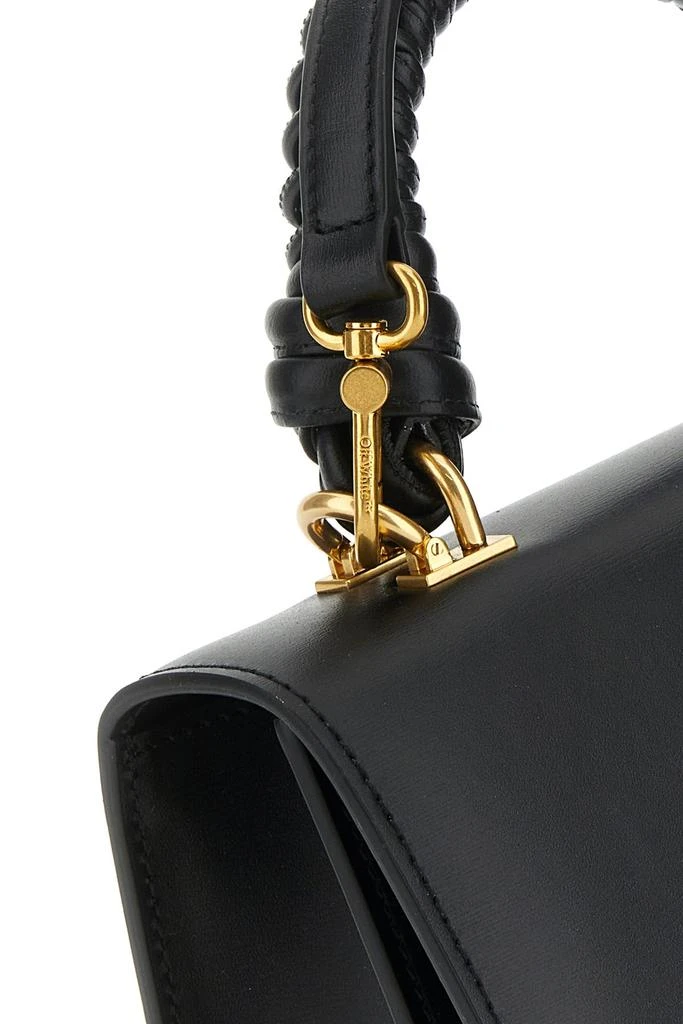Off-White Black leather Jitney 2.8 handbag 3