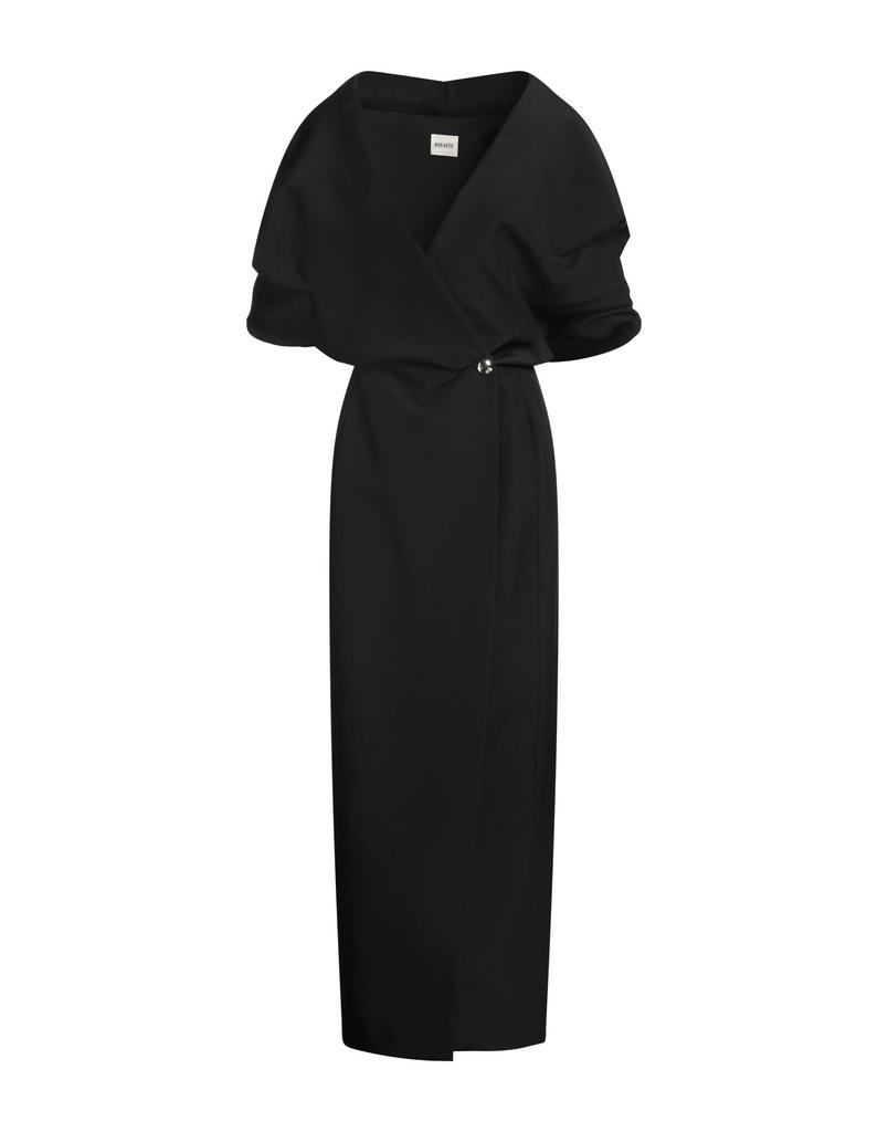 Khaite Khaite The Trina Long-Sleeved Open-Back Midi Dress