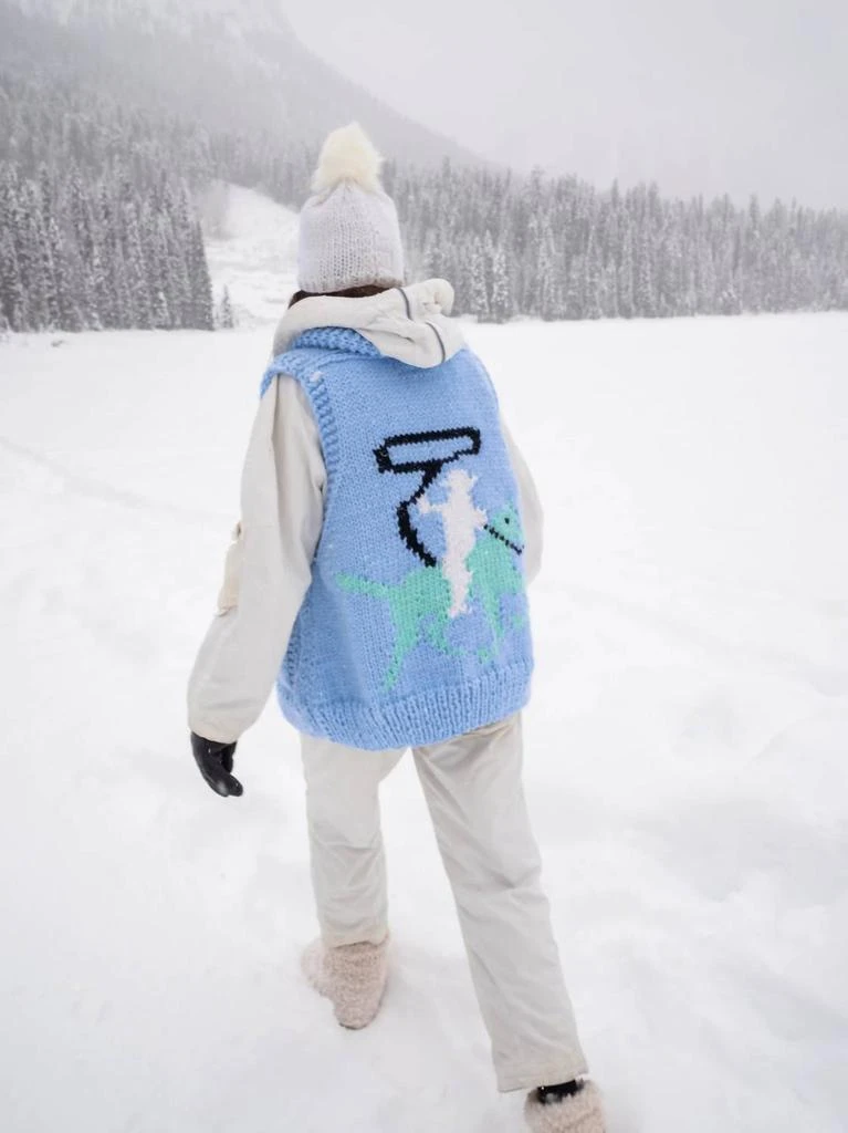 GOGO Sweaters Gogo Sweaters - Long Cowboy Vest 3