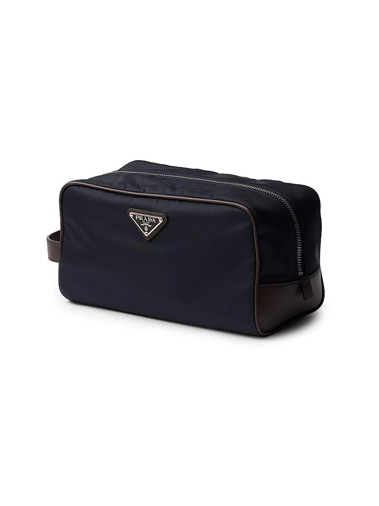 Prada Speedrock Re-Nylon and Leather Pouch 2