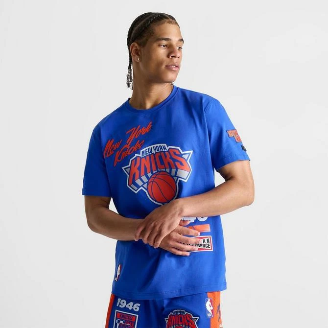 PRO STANDARD Men's Pro Standard New York Knicks NBA Fast Lane Graphic T-Shirt 5