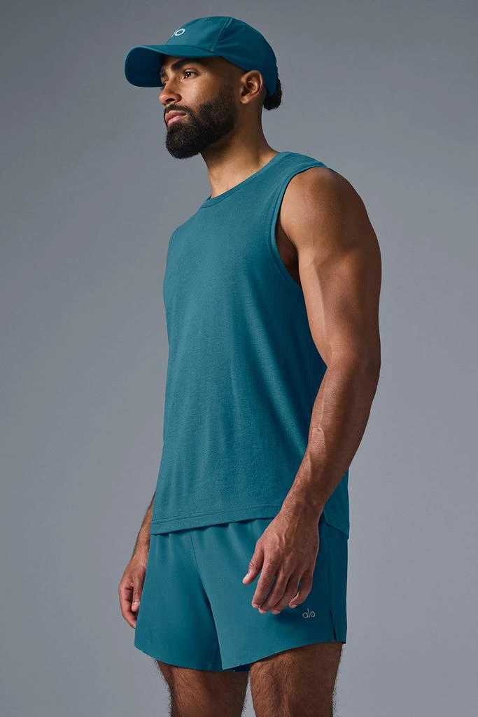 Alo Yoga The Triumph Muscle Tank - Oceanic Teal 3