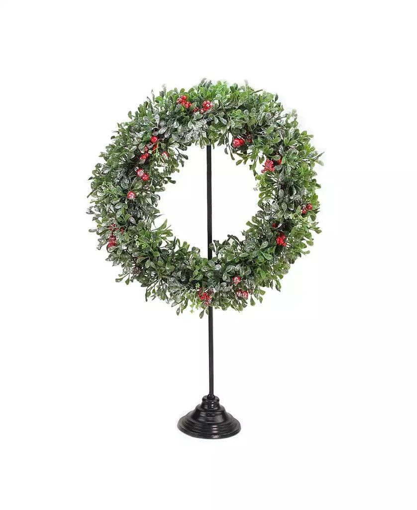 Northlight Solid Christmas Wreath Hanger Stand 4