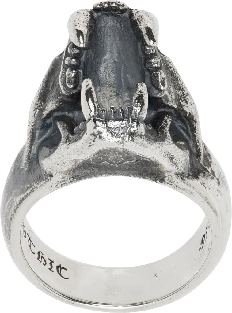 YOHJI YAMAMOTO Silver Puma Skull Ring 1