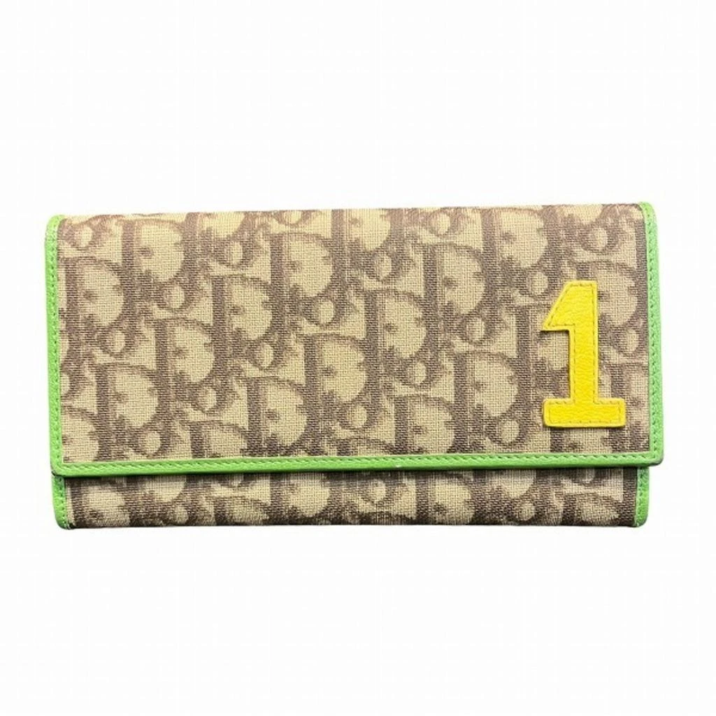 Dior Rasta Canvas Wallet (Pre-Owned) 1