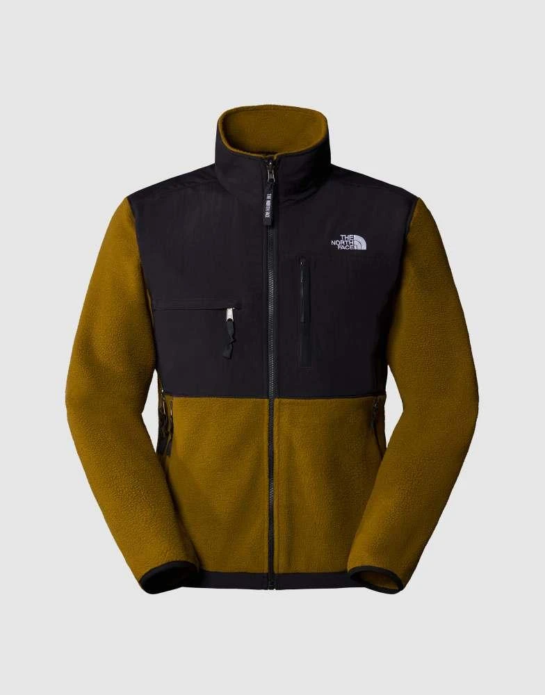 The North Face The North Face Retro denali jacket in moss green/tnf black 3