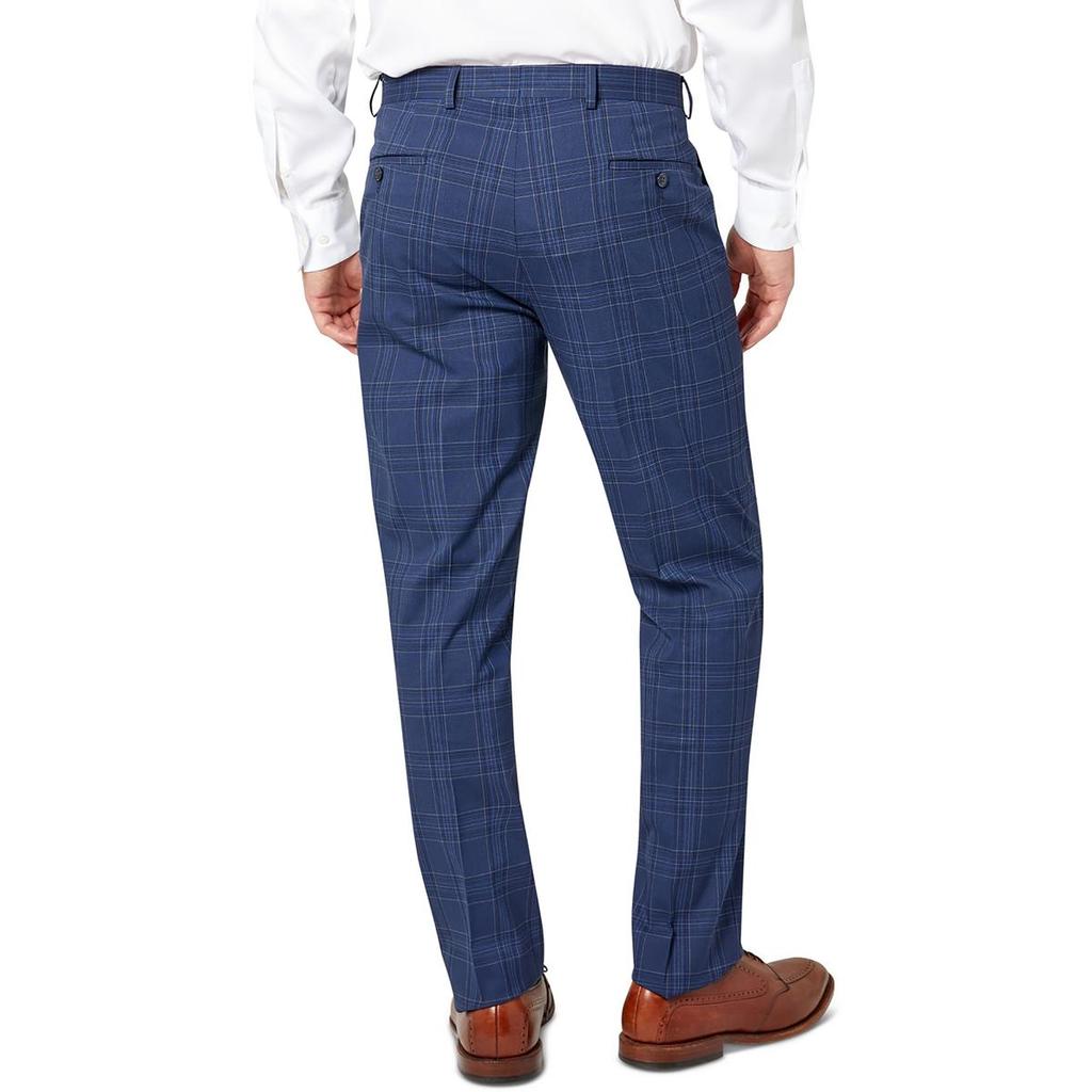 Sean John Mens Classic Fit Pattern Suit Pants