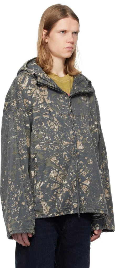 Diesel Green & Beige J-Lint Jacket 2
