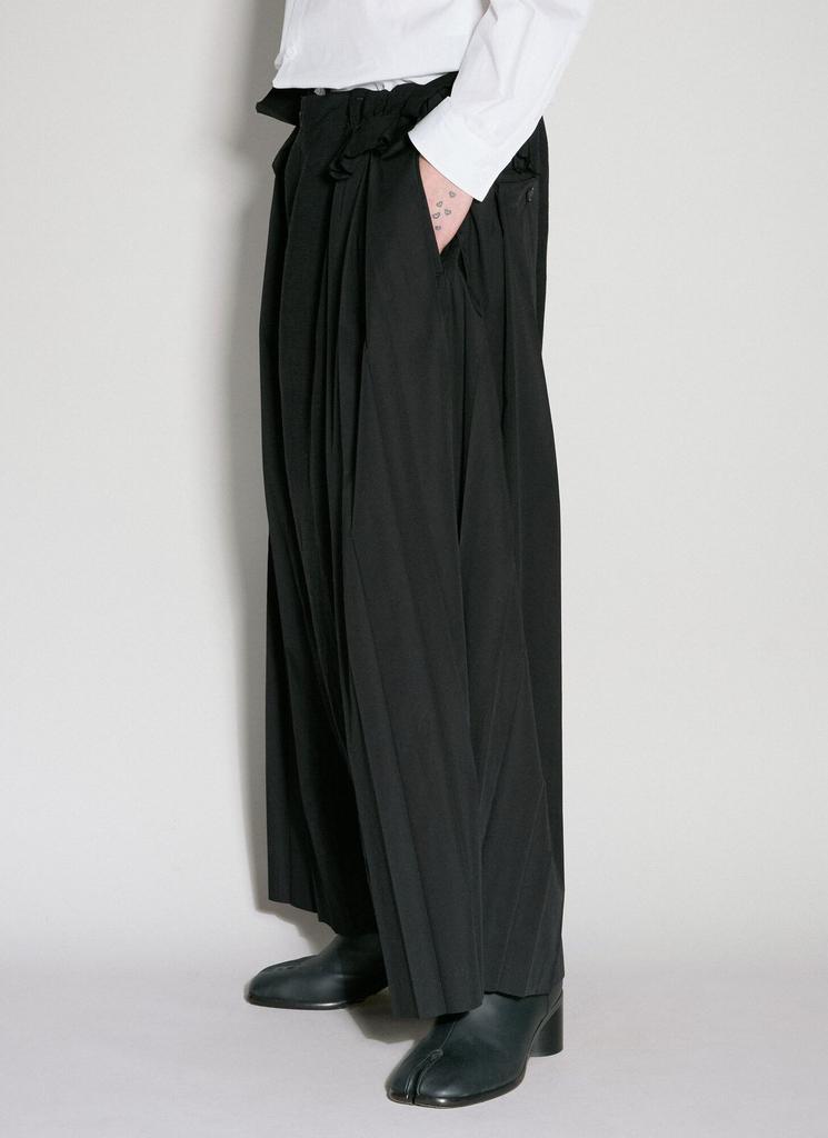Shop Yohji Yamamoto Sarouel Pleated Pants on Sale at BeyondStyle