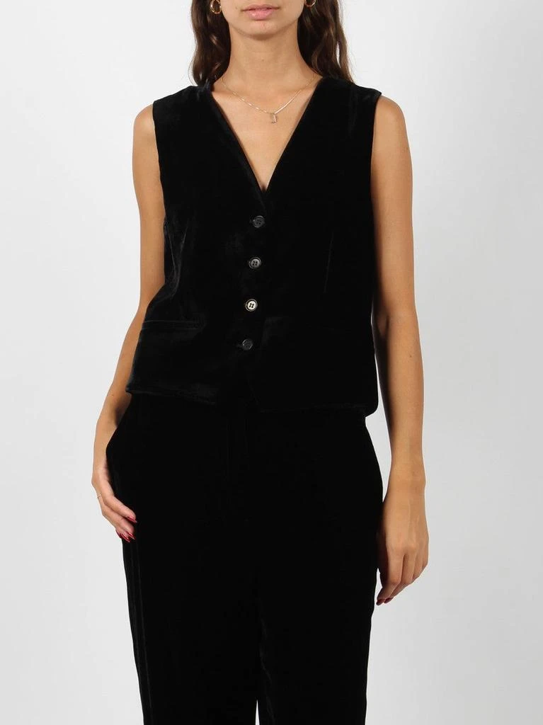 Parosh Velvet Gilet 2