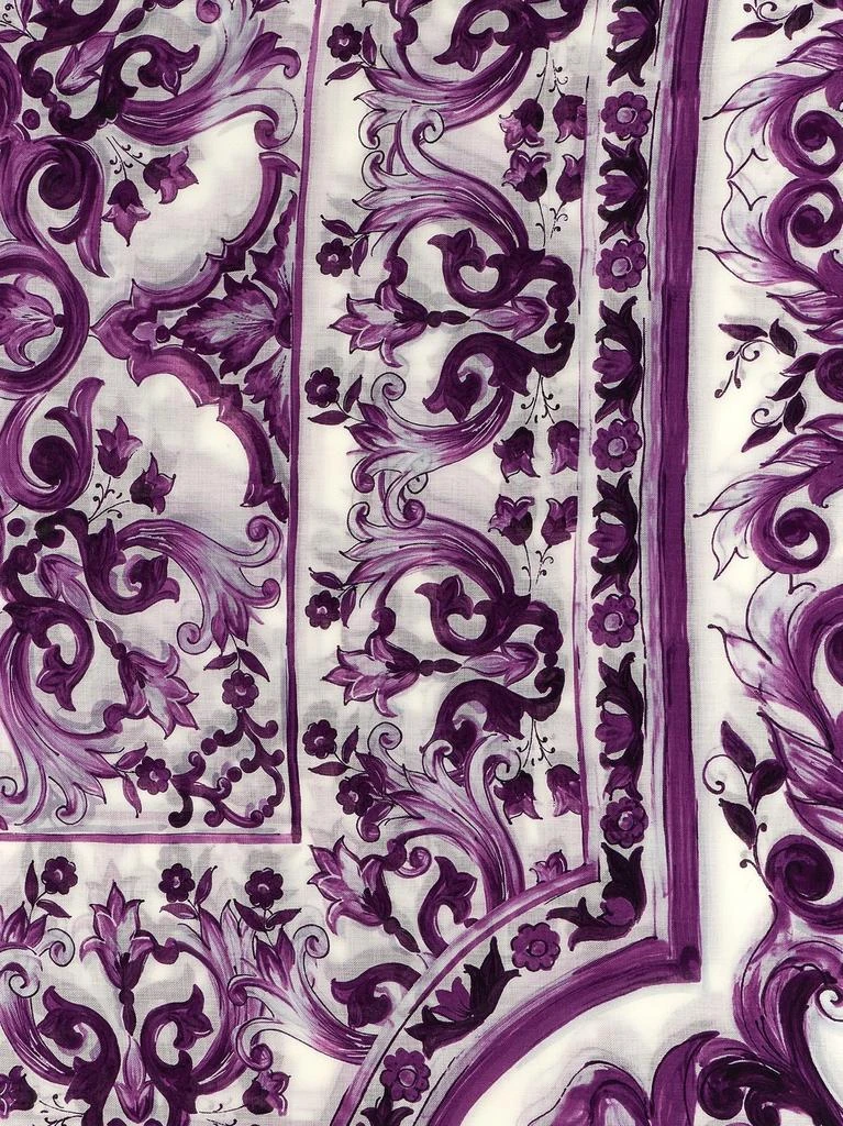 Dolce & Gabbana Dolce & Gabbana Maiolica Print Scarf 3