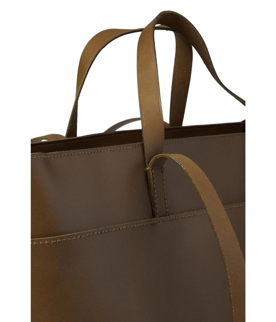 Madewell The Zip-Top Essential Tote in Leather 4