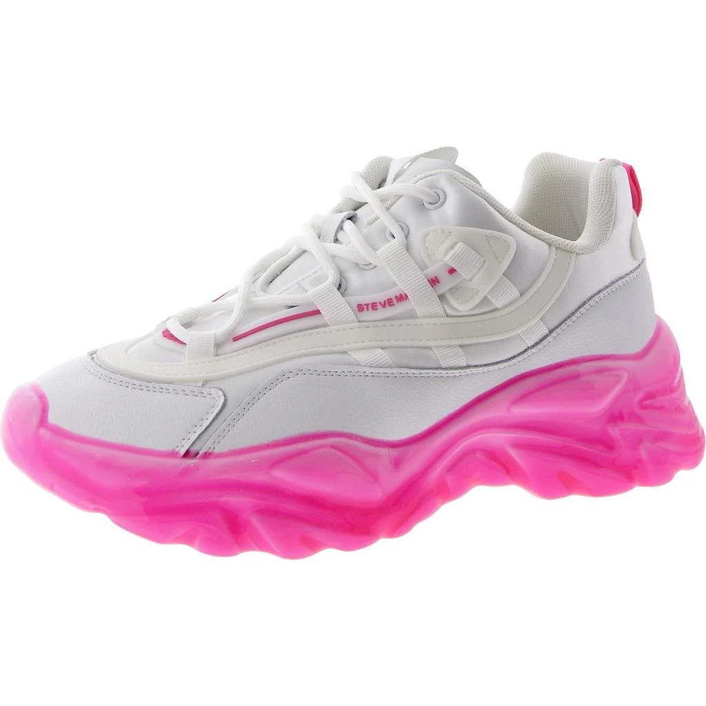 Steve Madden Alani Womens Leather Padded Insole Casual And Fashion Sneakers 1