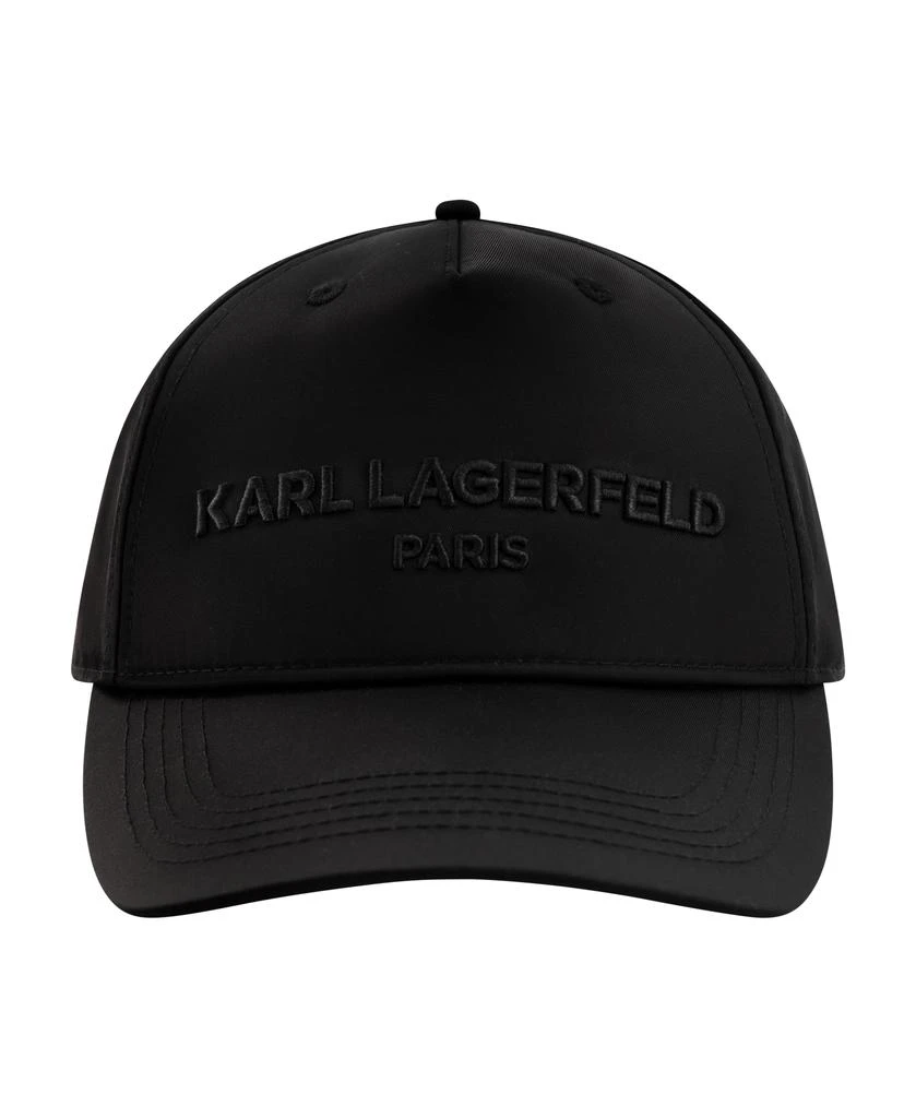 Karl Lagerfeld Paris KARL LAGERFELD LOGO NYLON HAT 1