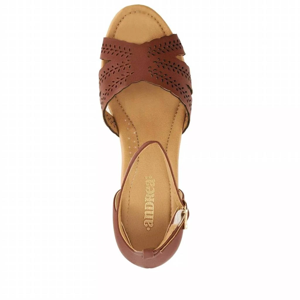 Andrea Women's Cork Wedge Espadrilles Sandal 2