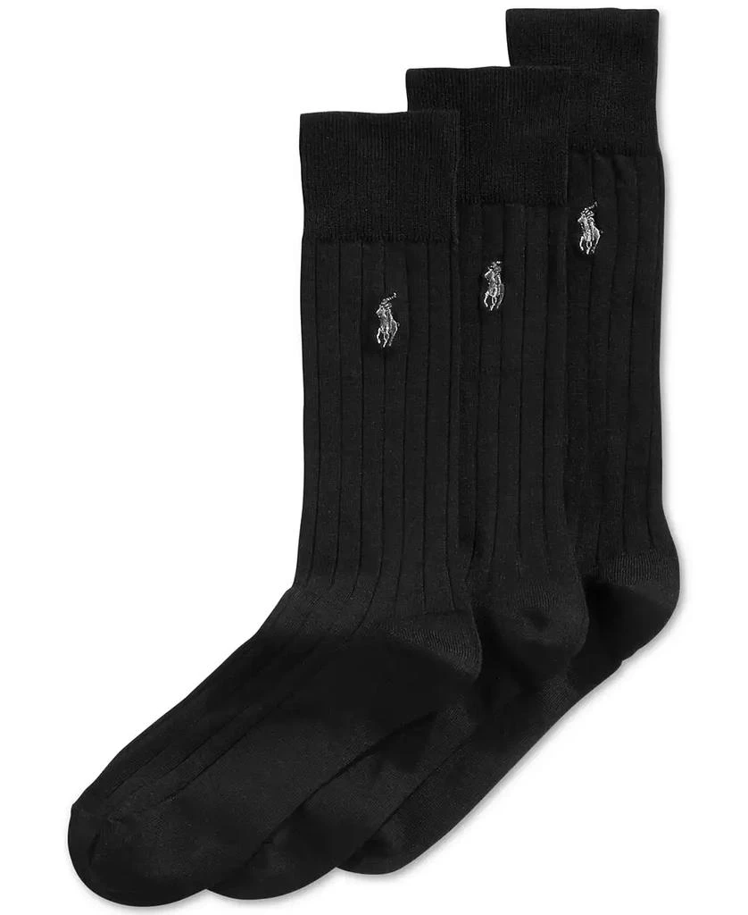 Ralph Lauren Men's Three-Pack Crew Socks 1