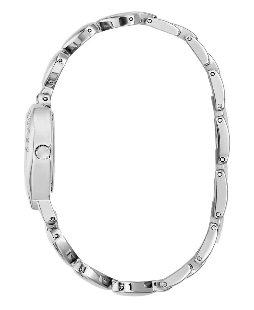 GUESS Women's Silver-Tone Analog Watch, 28mm 2