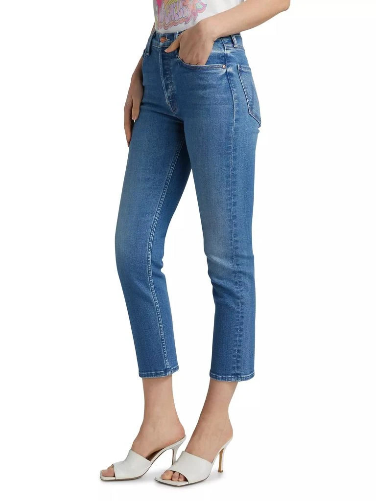 MOTHER The Tomcat Stretch Skinny Ankle Jeans 4