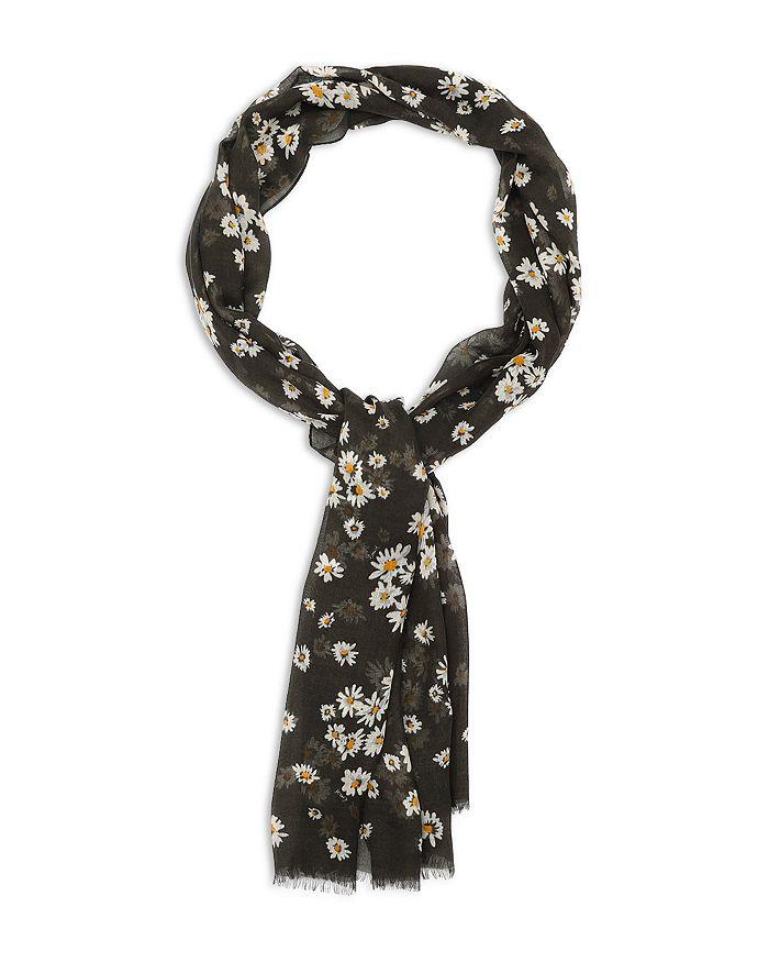 Coach Daisy Cluster Printed Scarf