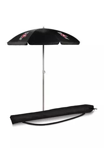ONIVA Ncaa Wisconsin Badgers 5.5 Foot Portable Beach Umbrella 1