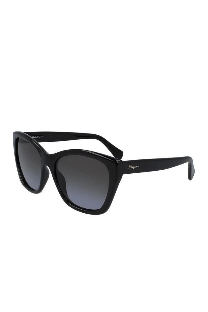 Salvatore Ferragamo 56mm Square Cateye Sunglasses 1