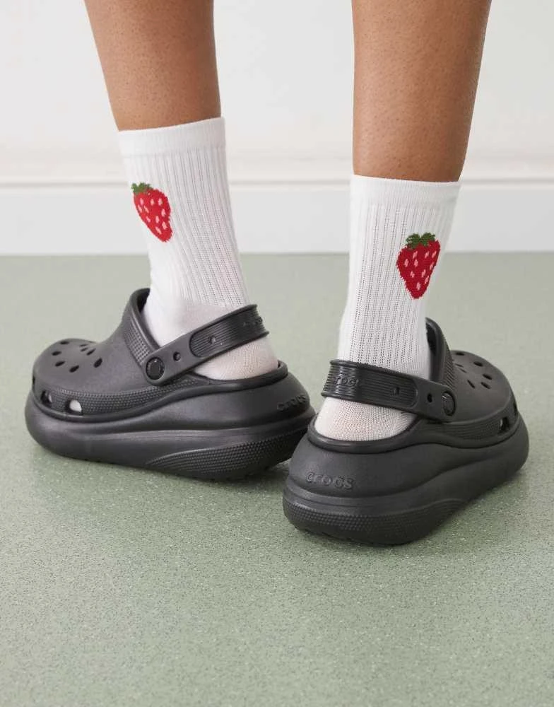 Crocs Crocs classic crush clogs in black