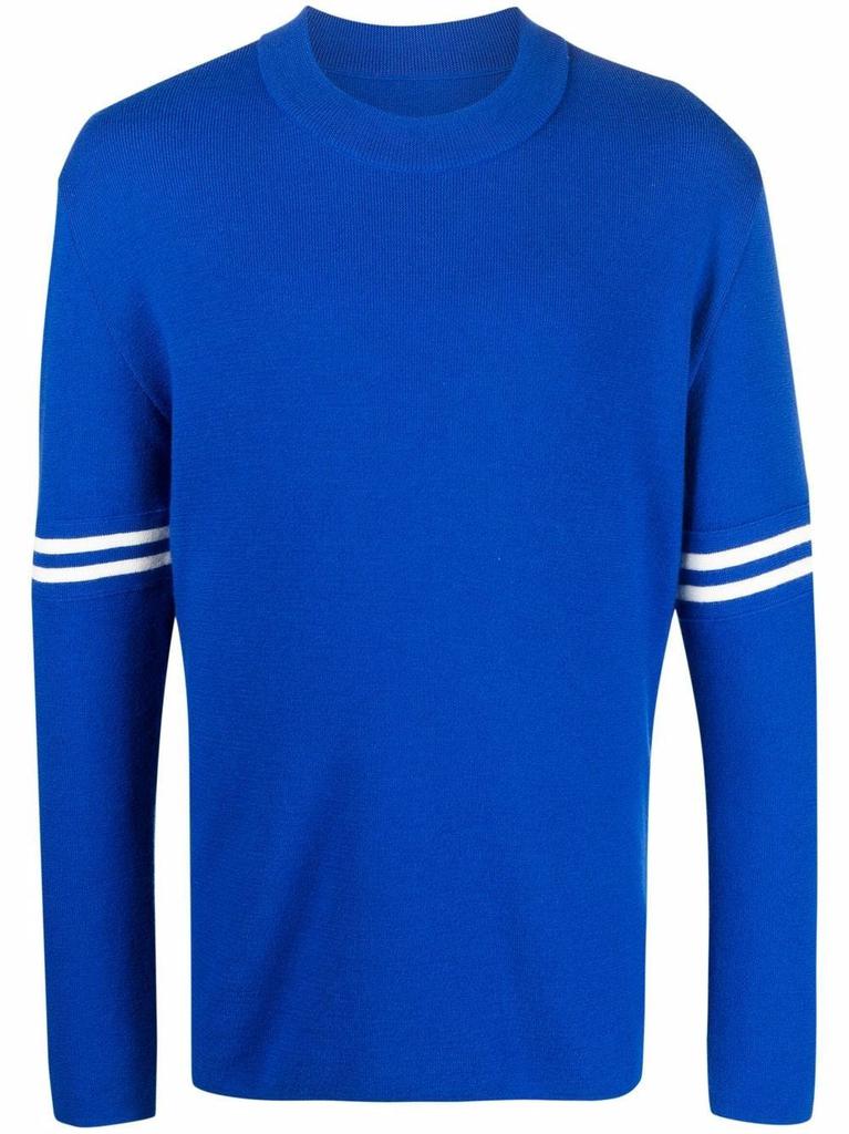 NA Blue crew-neck jumper