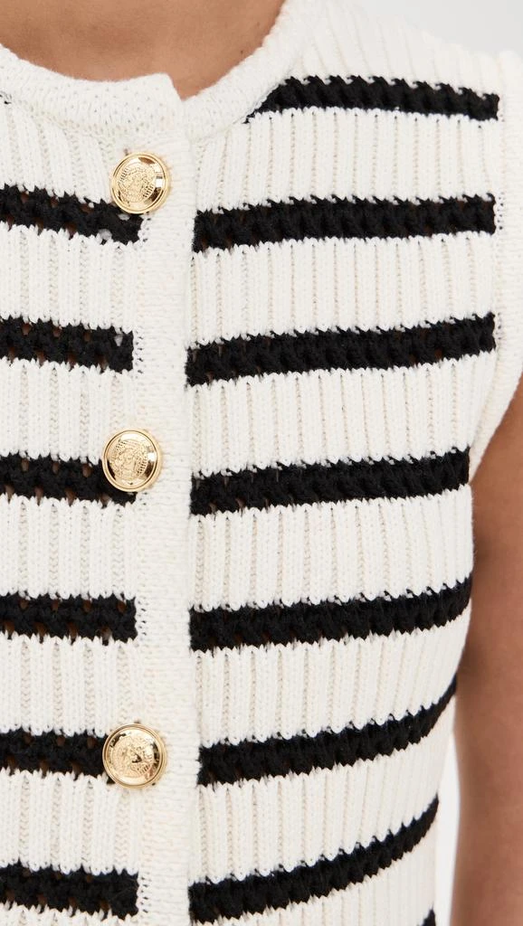 English Factory Striped Knit Vest Dress 5