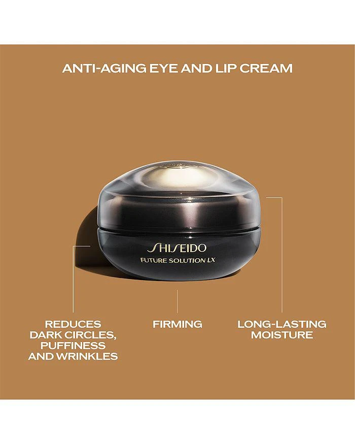 Shiseido FLX Future Solution LX Eye and Lip Contour Regenerating Cream 0.61 oz. 3
