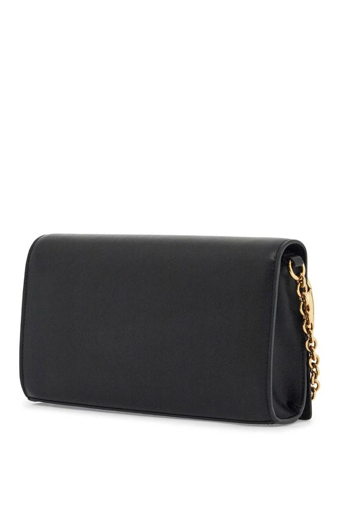 Chloé black leather bag with chain shoulder strap 2