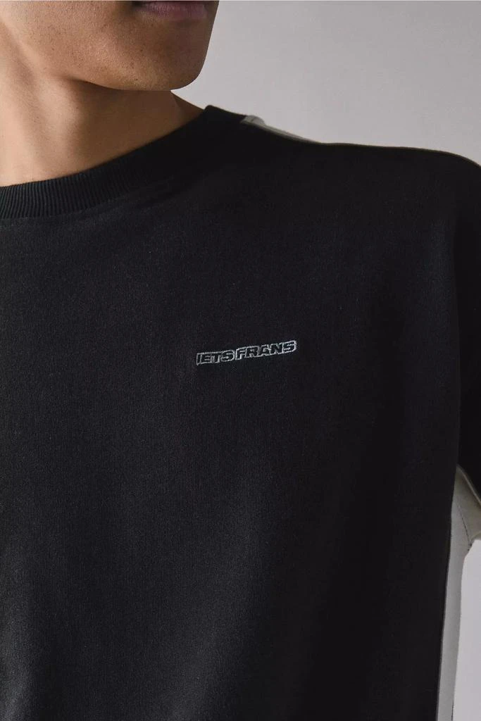 iets frans iets frans… Paneled Crew Neck Sweatshirt 4