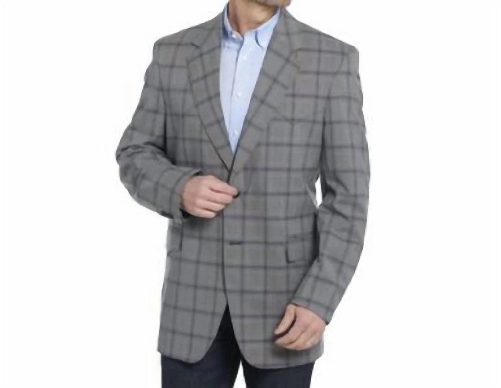 Circle S Circle S - Men
s Navy Plaid Jacket