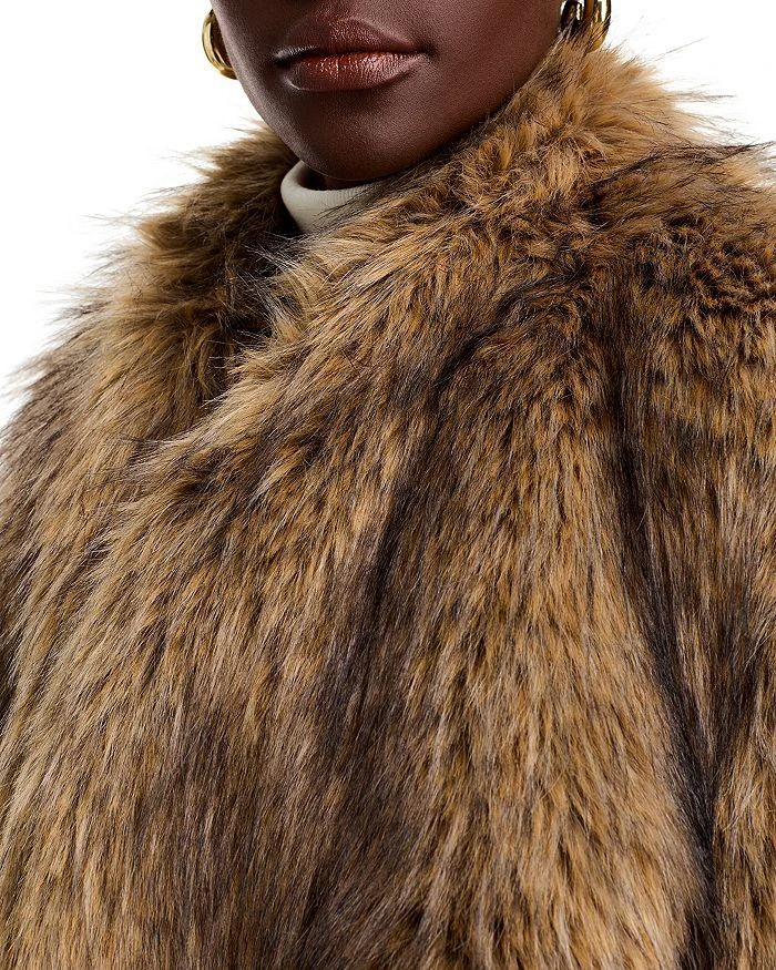 A.W.A.K.E. Mode Cropped Faux Fur Jacket 6