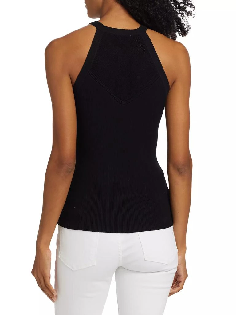 Tahari Jylian Halter Neck Knit Top 5
