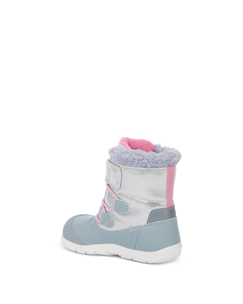 See Kai Run Girls' Gilman Waterproof Shimmer Boots - Baby, Toddler 3