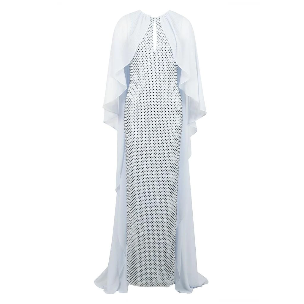 Self Portrait Self-Portrait Embellished Cape Maxi Dress 1