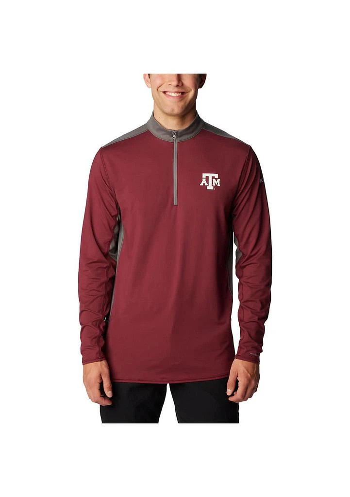 Columbia NCAA Texas A&M Aggies Tech Trail™ Omni-Shade Quarter-Zip Top