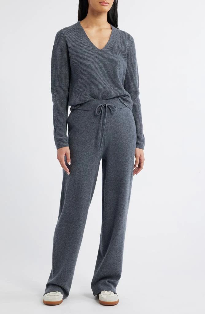 Caslon Wool & Cashmere V-Neck Sweater 7