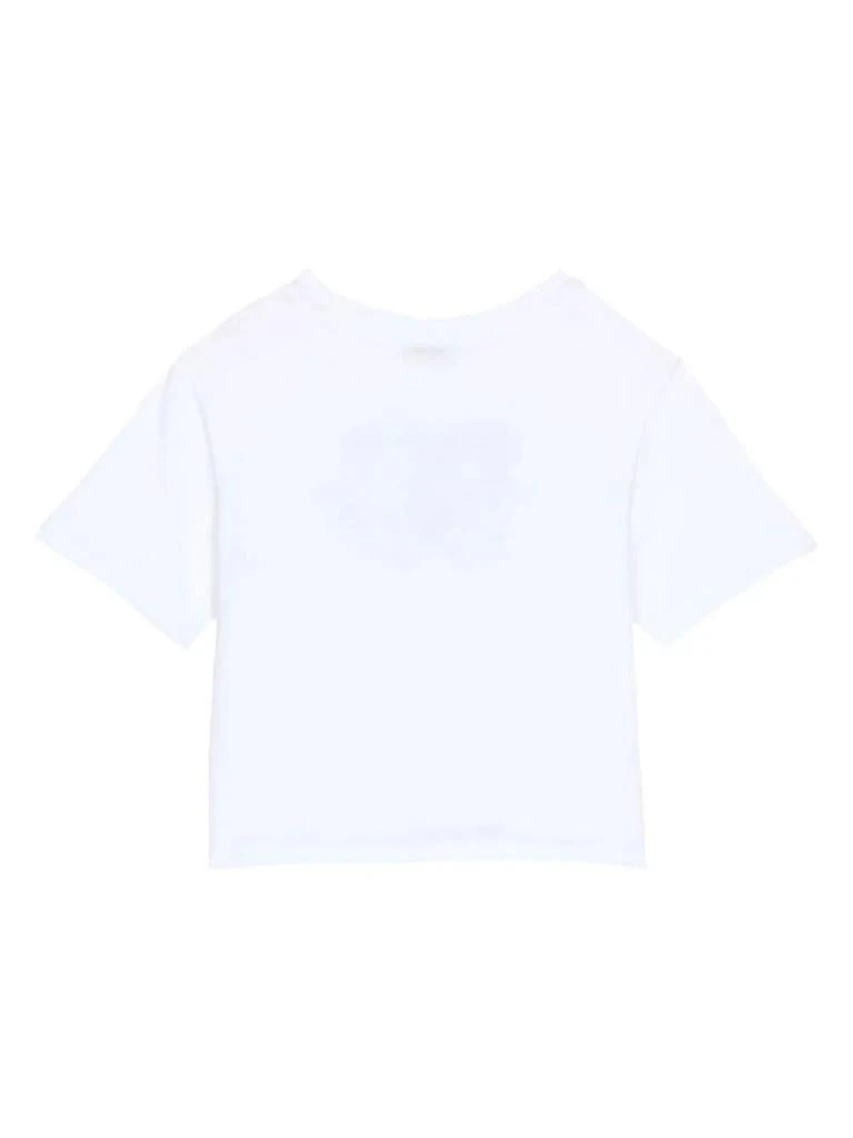 DOLCE & GABBANA KIDS Cotton jersey t-shirt with dg logo print 2