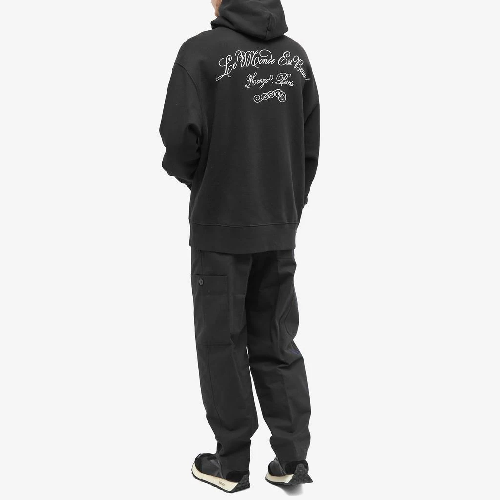 Kenzo Paris Kenzo Patch Popover Hoodie 4