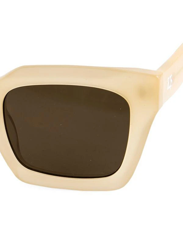 AQS Harper 55MM Cat Eye Square Sunglasses 3