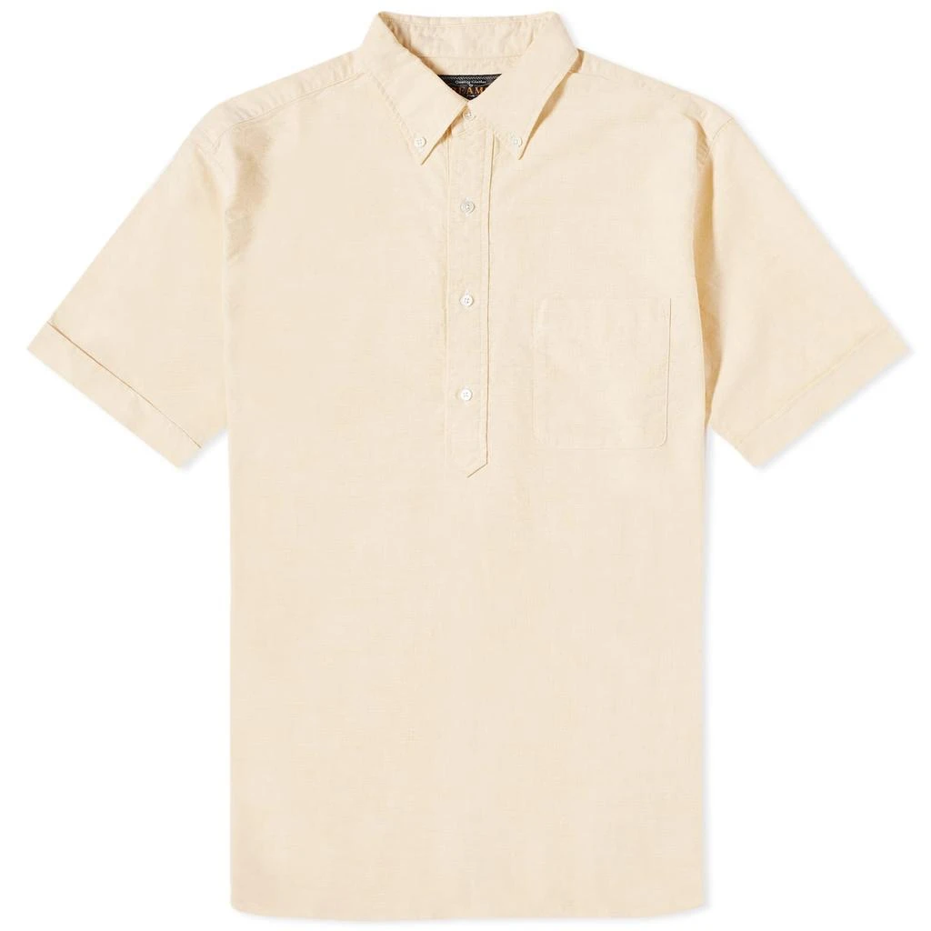 BEAMS PLUS Beams Plus BD Popover Short Sleeve Oxford Shirt 1